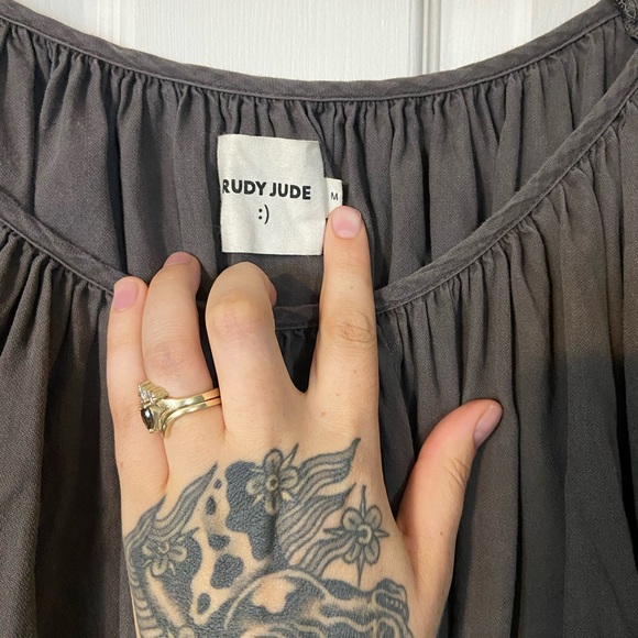 Rudy Jude Gather dress size medium in ink - Picture 3 of 4